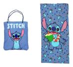 Toalha De Praia 2 Em 1 Bolsa Stitch Disney