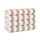 Toalha de praia Arkwright Cali Cabana Stripe 100% algodão 76x152cm