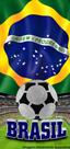Toalha de Praia Brasil - Estampa Estádio Toalha de Praia Brasil - Estampa Estádio