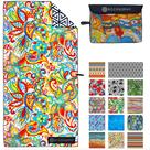 Toalha de praia ECCOSOPHY Ibiza Quick Dry Lightweight Microfiber