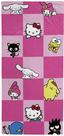 Toalha de praia Jay Franco Hello Kitty 100% algodão 70 x 140 cm
