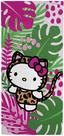 Toalha de praia Jay Franco Hello Kitty Tropical 100% algodão
