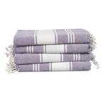 Toalha de praia LANE LINEN, pacote com 4, conjunto de toalhas turcas de grandes dimensões