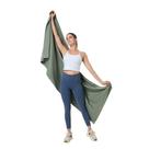 Toalha de praia Military Green Microfiber Quick Dry 76x190cm