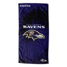Toalha de praia Northwest Baltimore Ravens 76x152 cm Psicodélica Toalha de praia Northwest Baltimore Ravens 76x152 cm Psicodélica