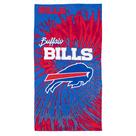 Toalha de praia Northwest NFL Buffalo Bills psicodélica unissex para adultos Toalha de praia Northwest NFL Buffalo Bills psicodélica unissex para adultos