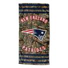 Toalha de praia Northwest NFL Patriots 76x152 cm Realtree Camo Toalha de praia Northwest NFL Patriots 76x152 cm Realtree Camo