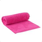 Toalha de Praia Verão Estampada Algodão Alta Absorção Cor Pink
