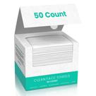 Toalha de rosto descartável ONLYCARE, biodegradável, 50 unidades, 1 pacote