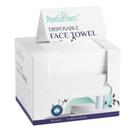 Toalha de rosto descartável PureSoftness 100% algodão 30x25cm 160Ct