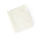 Toalha de Rosto Dunna Fio Penteado Relevo Dunas 01 Peça 100% Algodão - Off White