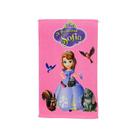 Toalha De Rosto E Mão Princesa Sofia Disney Felpuda Infantil