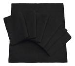 Toalha De Rosto Engotex Preta Linha Salao 80x50cm 10 Unid. Toalha De Rosto Engotex Preta Linha Salao 80x50cm 10 Unid.