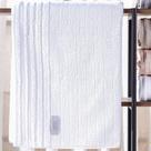 Toalha De Rosto Glamour 100% Algodão 450g-m² 50x80cm Branco