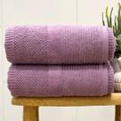 Toalha de Rosto Karsten Realce 48cm x 70cm Lilas
