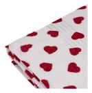 Toalha De Rosto Prisma Formosa Coração vermelho, 100 Algodão Felpudo, Marca Dohler Toalha De Rosto Prisma Formosa Coração vermelho, 100 Algodão Felpudo, Marca Dohler