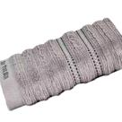 Toalha de Rosto Sense By The Bed Cinza 100% Algodão Fio Zero Twist