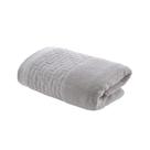 Toalha de Rosto Super Soft Zero Twist Geométrico - Cinza - Corttex Toalha de Rosto Super Soft Zero Twist Geométrico - Cinza - Corttex