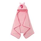 Toalha de roupão infantil com capuz Pinkie Pie My Little Pony 70x140cm