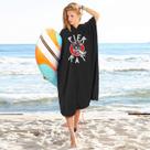 Toalha de surf com capuz Poncho Catalonia 108x89cm Microfibra