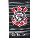 Toalha de time aveludada - corinthians - 70 x 140 - bouton