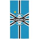 Toalha de Time Banho Praia Grêmio 100% Poliéster Transfer 70cm x 1,40m Lepper