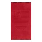 Toalha de time jacquard - flamengo - 70 x 140 - bouton
