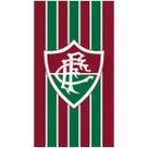Toalha de time velour fluminense 09 - 70 x 140 - verde/vermelho - dohler Toalha de time velour fluminense 09 - 70 x 140 - verde/vermelho - dohler