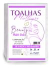 Toalha Descartável Multiuso 30cm X40cm Branca Beleza e Cuidados 100 Unidades
