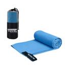 Toalha Esportiva de Microfibra de Secagem Rápida (40x80/76x152cm) - Ideal para Corrida, Yoga e Academia