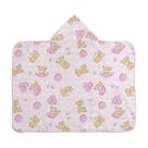 Toalha Estampada com Capuz sem Forro 70 cm x 90 cm Bercinho