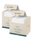 Toalha facial descartável RUIJIU 100% biodegradável 100 unidades