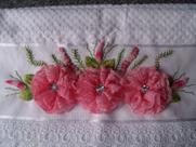 Toalha flores