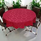 Toalha Forro de Mesa Redonda 4, 6, 8 Cadeiras em Jacquard
