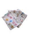 Toalha Fralda Bebê Kit 3 unidades Luxo 100% Algodão - Incomfral Cor:Feminino