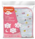 Toalha Fralda Cremer Soft Com Capuz 90x75cm