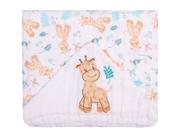 Toalha Fralda De Banho 3 Camadas Tecido Soft Infantil Bebe Com Capuz Bordado Grande Macia e Absorvente 100% Algodão Menina ou Menino
