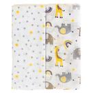 Toalha Fralda Luxo Estampada Com 02 Unidades 68x110cm Baby Bublim Incomfral Cor:Girafa Creme Toalha Fralda Luxo Estampada Com 02 Unidades 68x110cm Baby Bublim Incomfral Cor:Girafa Creme