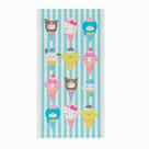 Toalha Franco Collectibles Sanrio Hello Kitty & Friends 150x75cm
