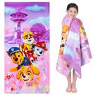 Toalha Franco Kids Paw Patrol Girls 148 cm x 71 cm algodão