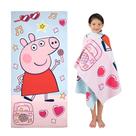Toalha Franco Peppa Pig Kids de algodão supermacio 140x70cm