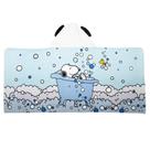 Toalha Franco Snoopy Kids com capuz de algodão felpudo 61x127 cm