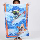Toalha Infantil Kids Felipe Dog Surf Siri Kids Toalha Infantil Kids Felipe Dog Surf Siri Kids