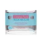 Toalha Lenço Umedecido Demaquilante Água Micelar 25 Toalhas 18x12cm