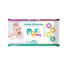 Toalha Lenço Umedecido Hipoalergênico Bebê 100un Maxi Baby Toalha Lenço Umedecido Hipoalergênico Bebê 100un Maxi Baby