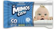 Toalha Lenço Umedecido My Mimos Care 50 Toalhinhas Azul