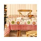 Toalha Lepper Mesa Natal 140X140 Bege