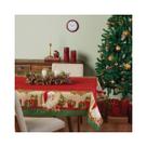 Toalha Mesa Natalina Pop Lepper Vermelho/Papai Noel