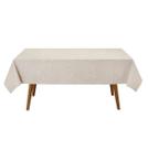 Toalha Mesa Retangular 160x270cm Linhares Natural Dohler