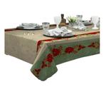 Toalha Mesa Retangular Rustica 140x240cm Natal Raner